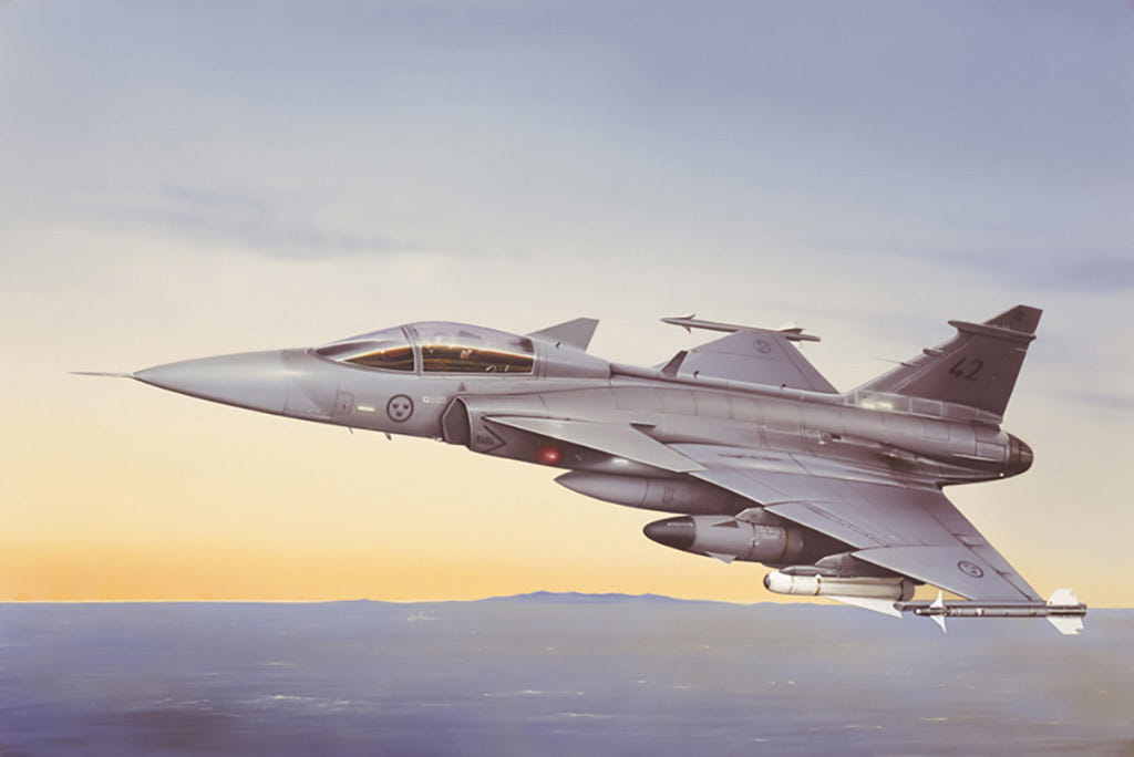 Italeri 1:48 Jas 39 a Gripen - 2638