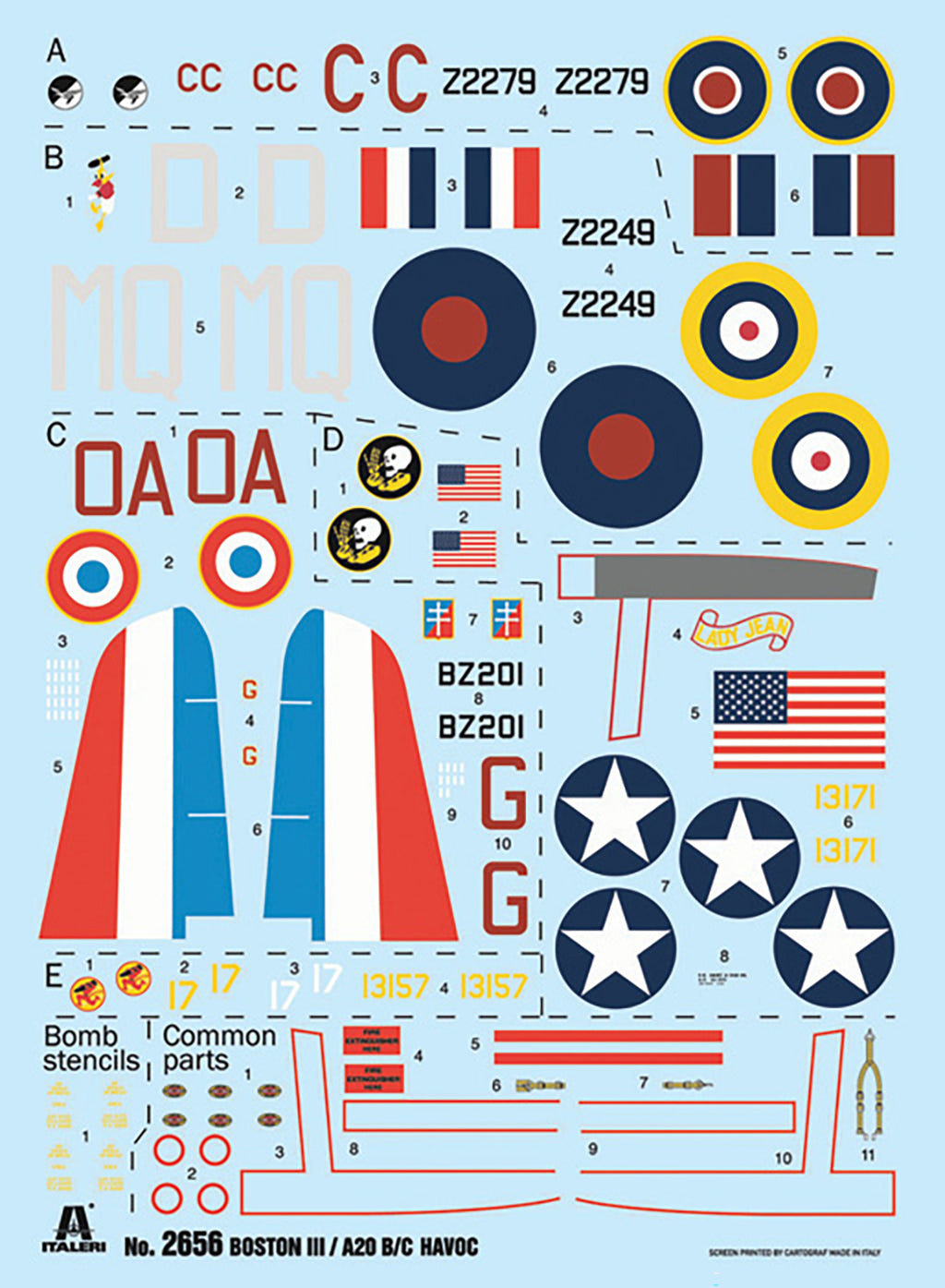 Italeri 1:48 A-20B / Boston III - 2656