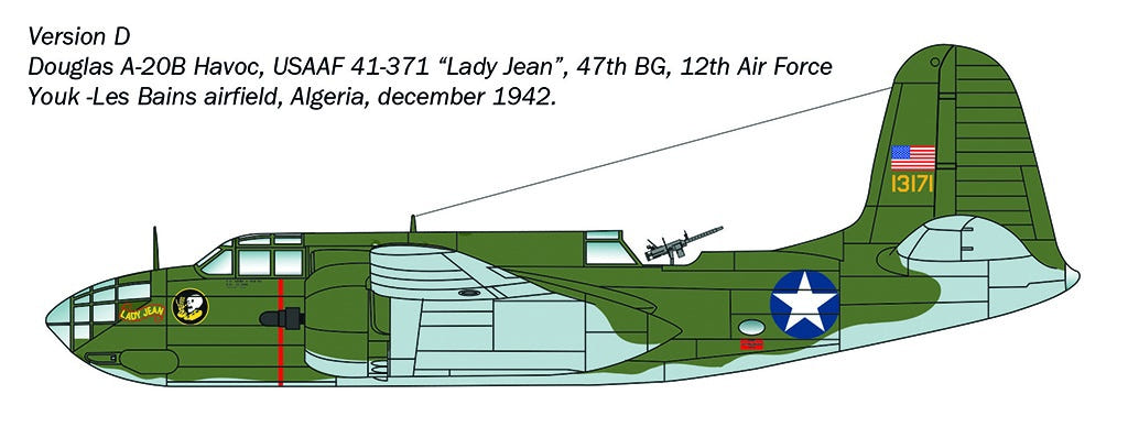 Italeri 1:48 A-20B / Boston III - 2656