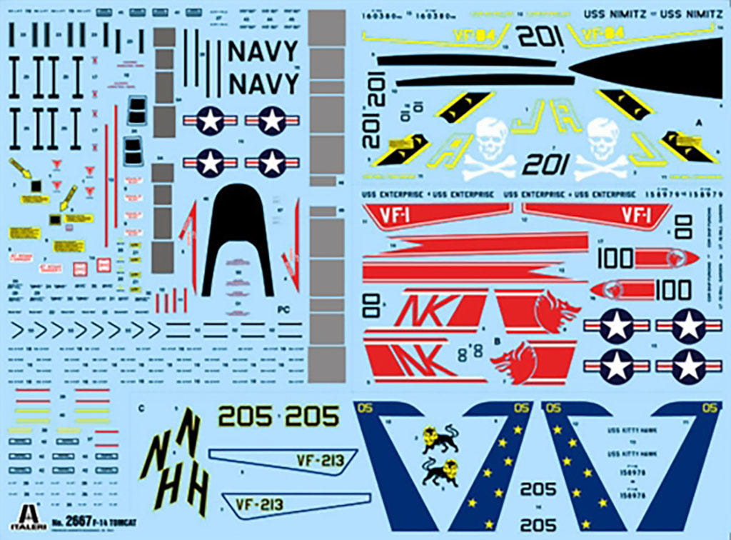 Italeri 1:48 F-14A Tomcat - 2667