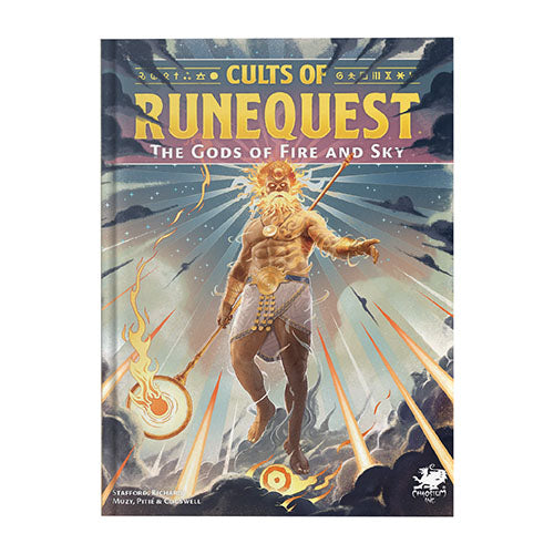 RuneQuest - Cults of RuneQuest The Gods of Fire and Sky Hardcover. - Loaded Dice