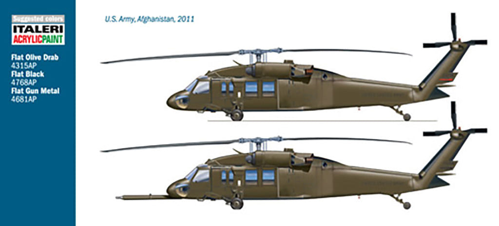 Italeri 1:48 UH-60/MH-60 Black Hawk "Night Raid" - 2706