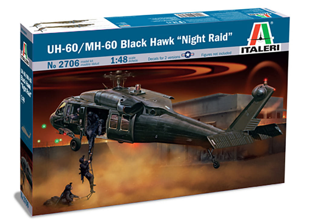 Italeri 1:48 UH-60/MH-60 Black Hawk "Night Raid" - 2706