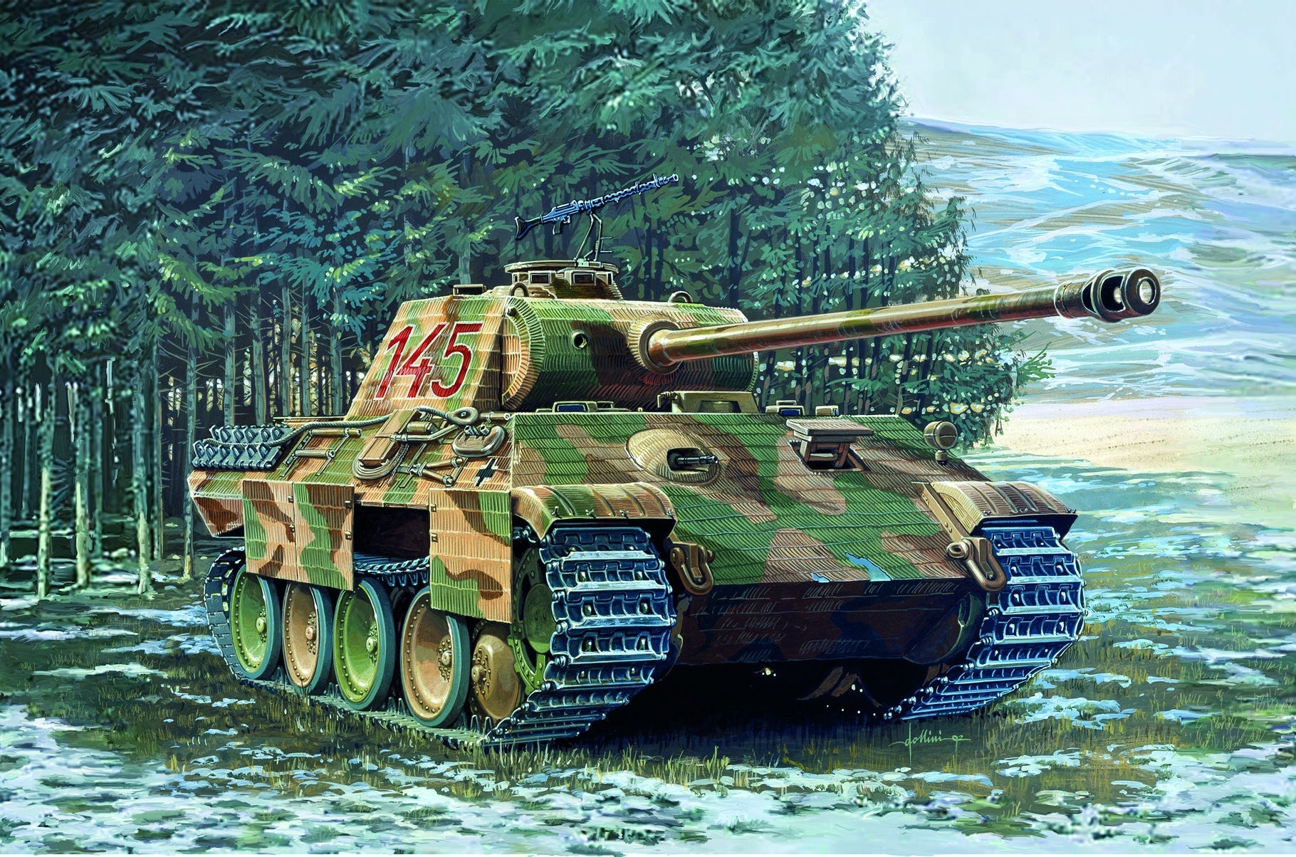 Italeri 1:35 Sd.Kfz. 171 Panther Ausf. A - 270