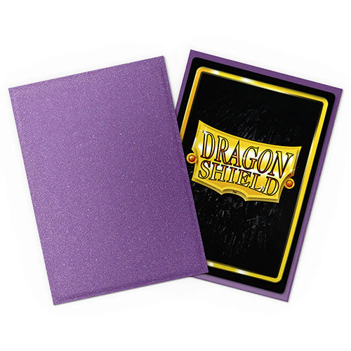 Dragon Shield - Matte Standard Size Sleeves 100pk - Amethyst - Loaded Dice