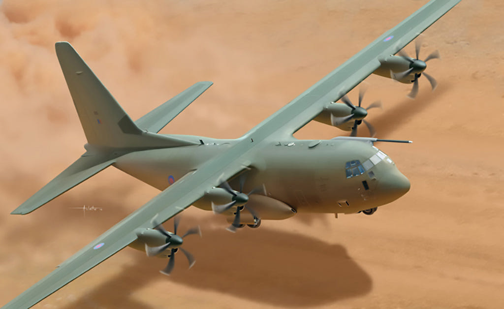 Italeri 1:48 RAF Hercules C-130J C5 - 2746