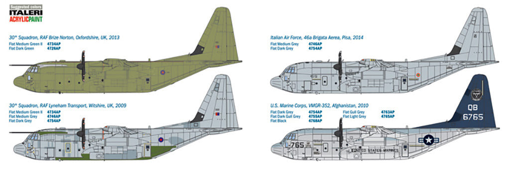 Italeri 1:48 RAF Hercules C-130J C5 - 2746