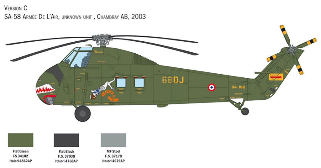 Italeri 1:48 HUS-1 Sea Horse / UH-34D - 2776