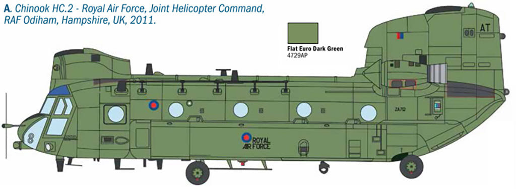 Italeri 1:48 Chinook HC.2 / CH-47F - 2779