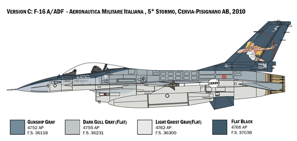 Italeri 1:48 F-16A Fighting Falcon - 2786