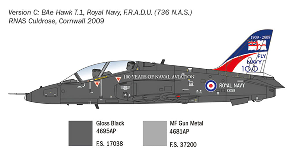 Italeri 1:48 RAF BaE Hawk T. Mk. 1 - 2813