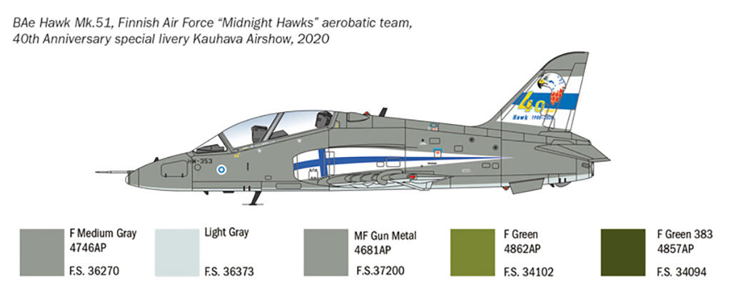 Italeri 1:48 RAF BaE Hawk T. Mk. 1 - 2813