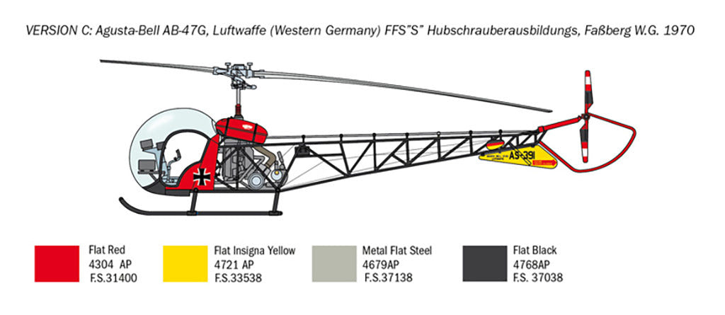 Italeri 1:48 OH-13 Sioux Corean War - 2820