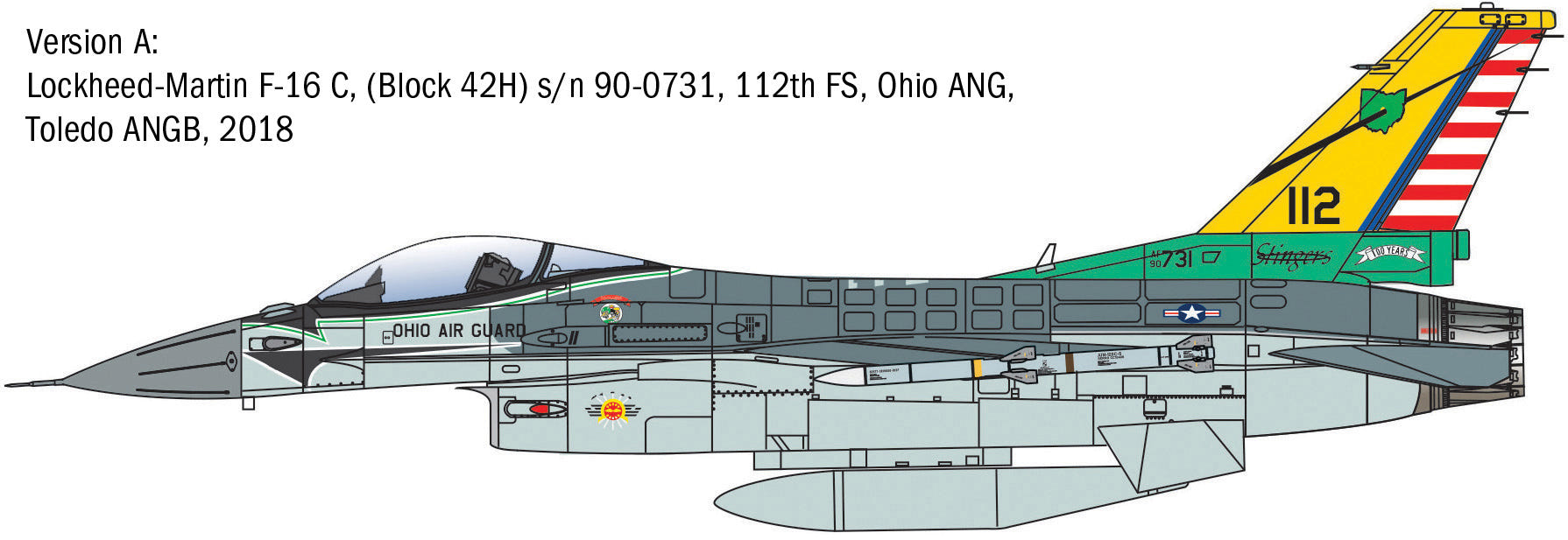 Italeri 1:48 F-16C Fighting Falcon - 2825