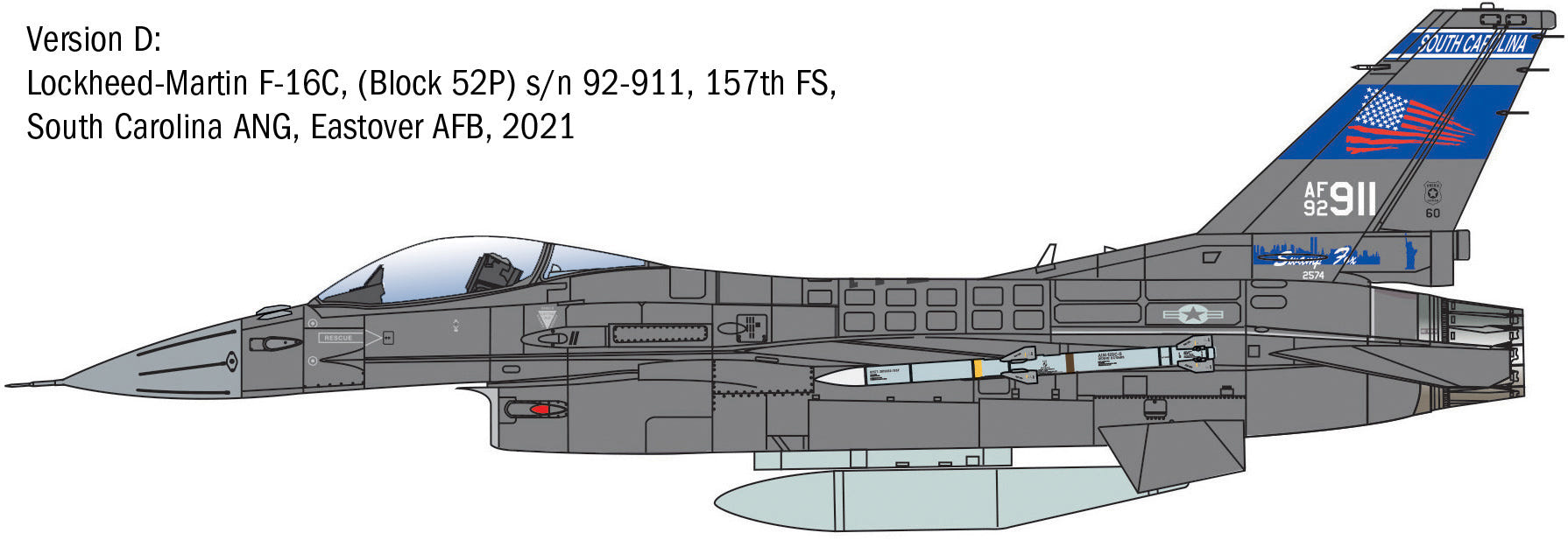 Italeri 1:48 F-16C Fighting Falcon - 2825