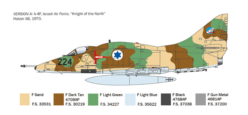 Italeri 1:48 A-4 E/F/G Skyhawk - 2826