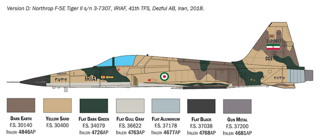 Italeri 1:48 F-5E Tiger II - 2827