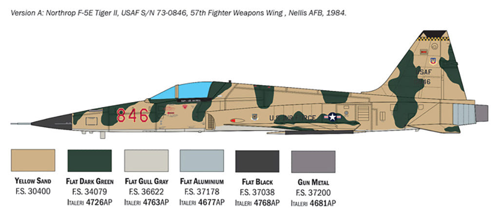 Italeri 1:48 F-5E Tiger II - 2827