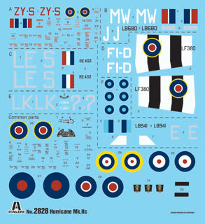 Italeri 1:48 Hurricane Mk.IIC - 2828