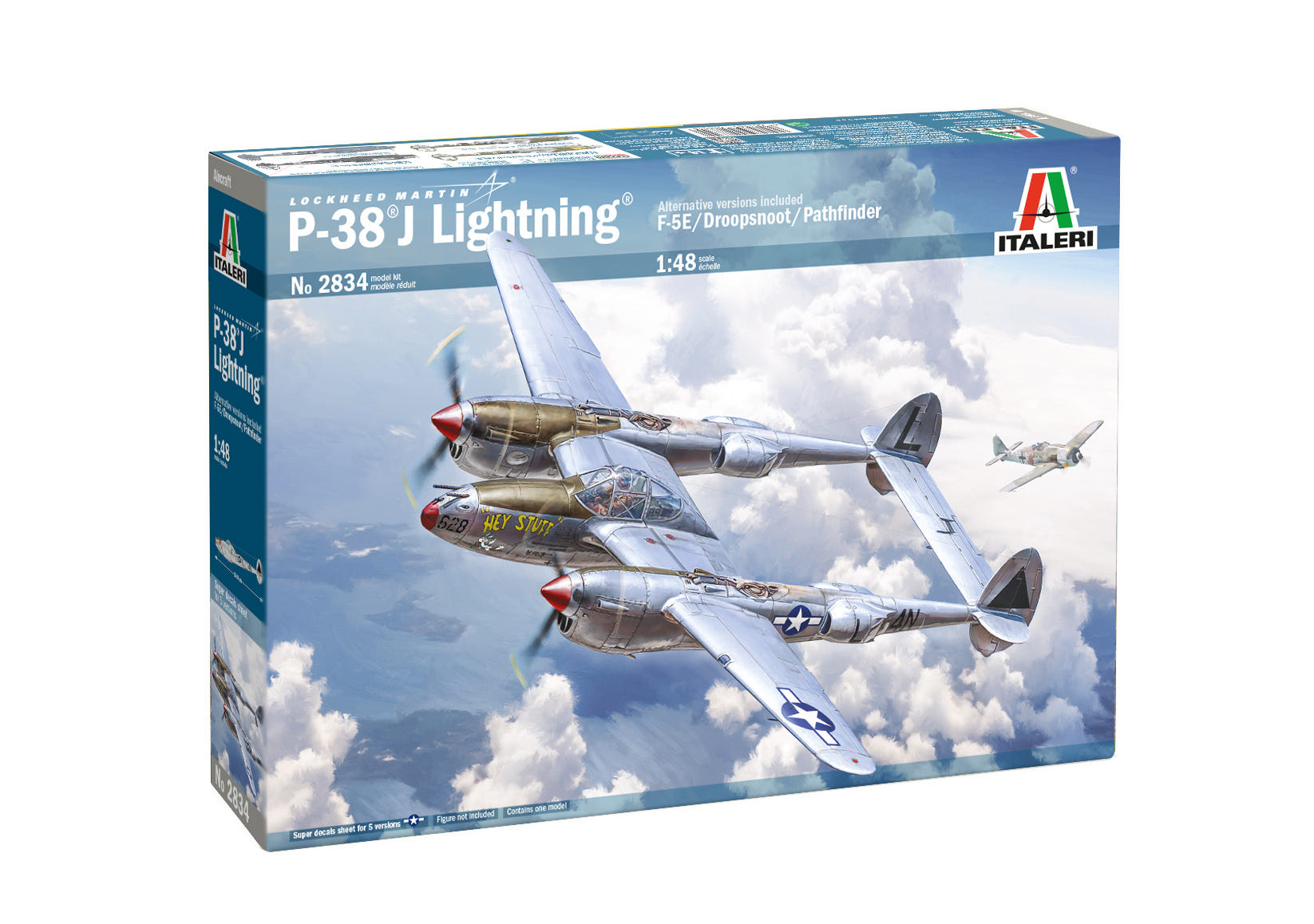 Italeri 1:48 P-38J E.T.O. - 2834