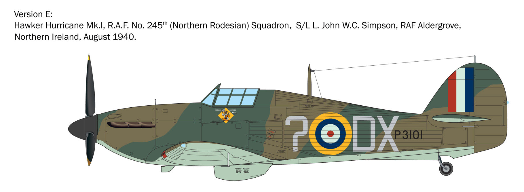 Italeri 1:48 Hurricane Mk.I Aces - 2838