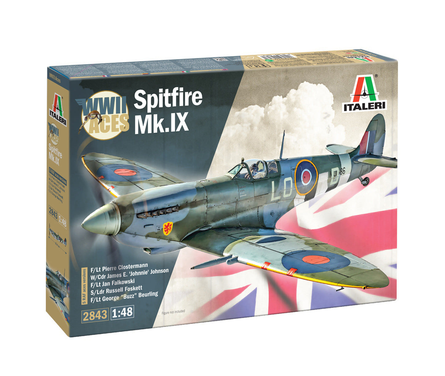Italeri 1:48 Spitfire Mk. IX Aces - 2843