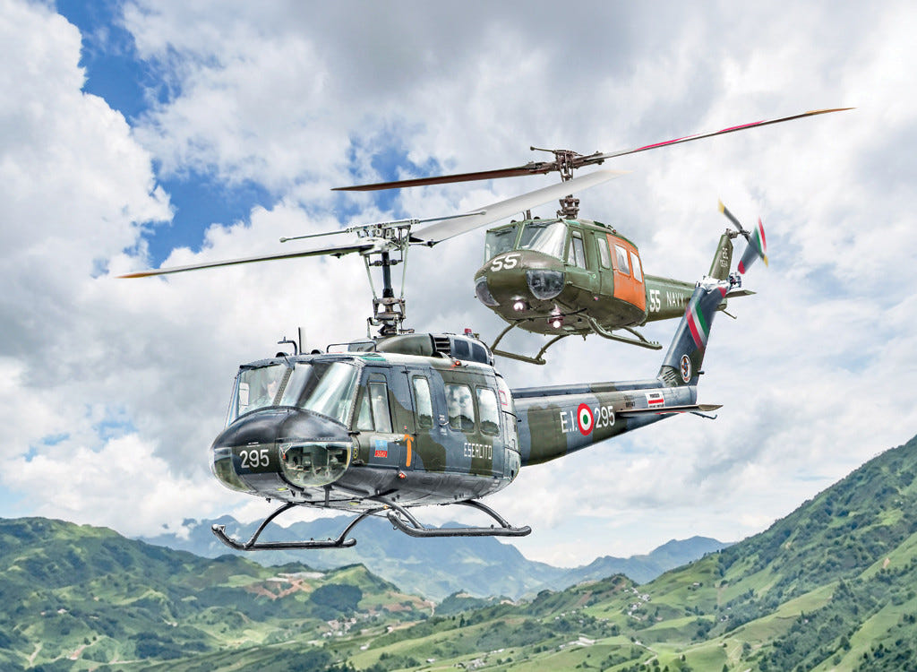 Italeri 1:48 AB.205 / UH-1D "SAR" Search & Rescue Helicopter - 2845