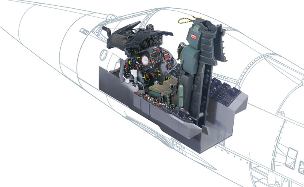 Italeri 1:12 F104G Cockpit - 2991