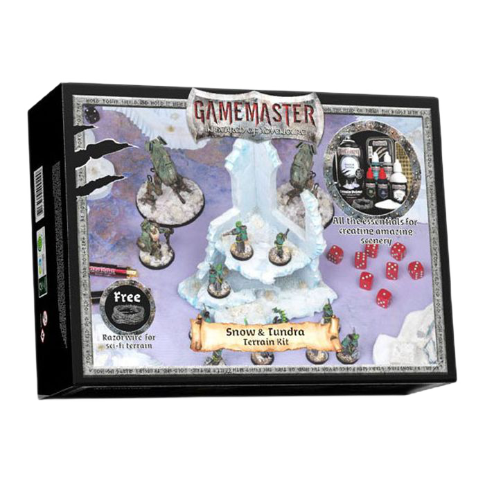 Gamemaster: Snow & Tundra Terrain Kit - Loaded Dice