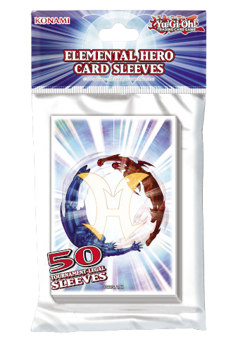 Yu-Gi-Oh! - Elemental Hero Sleeves (50 Pack) - Loaded Dice Barry Vale of Glamorgan CF64 3HD