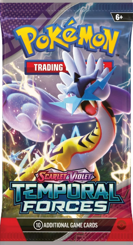 Pokemon TCG: Scarlet & Violet 5 - Temporal Forces - Booster Box - Release Date 22/3/24 - Loaded Dice Barry Vale of Glamorgan CF64 3HD