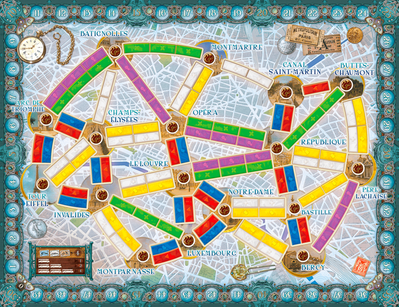 Ticket To Ride: Paris - Loaded Dice