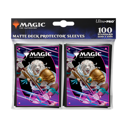 Magic: The Gathering - Foundations 100ct Deck Protector Sleeves Light - Loaded Dice