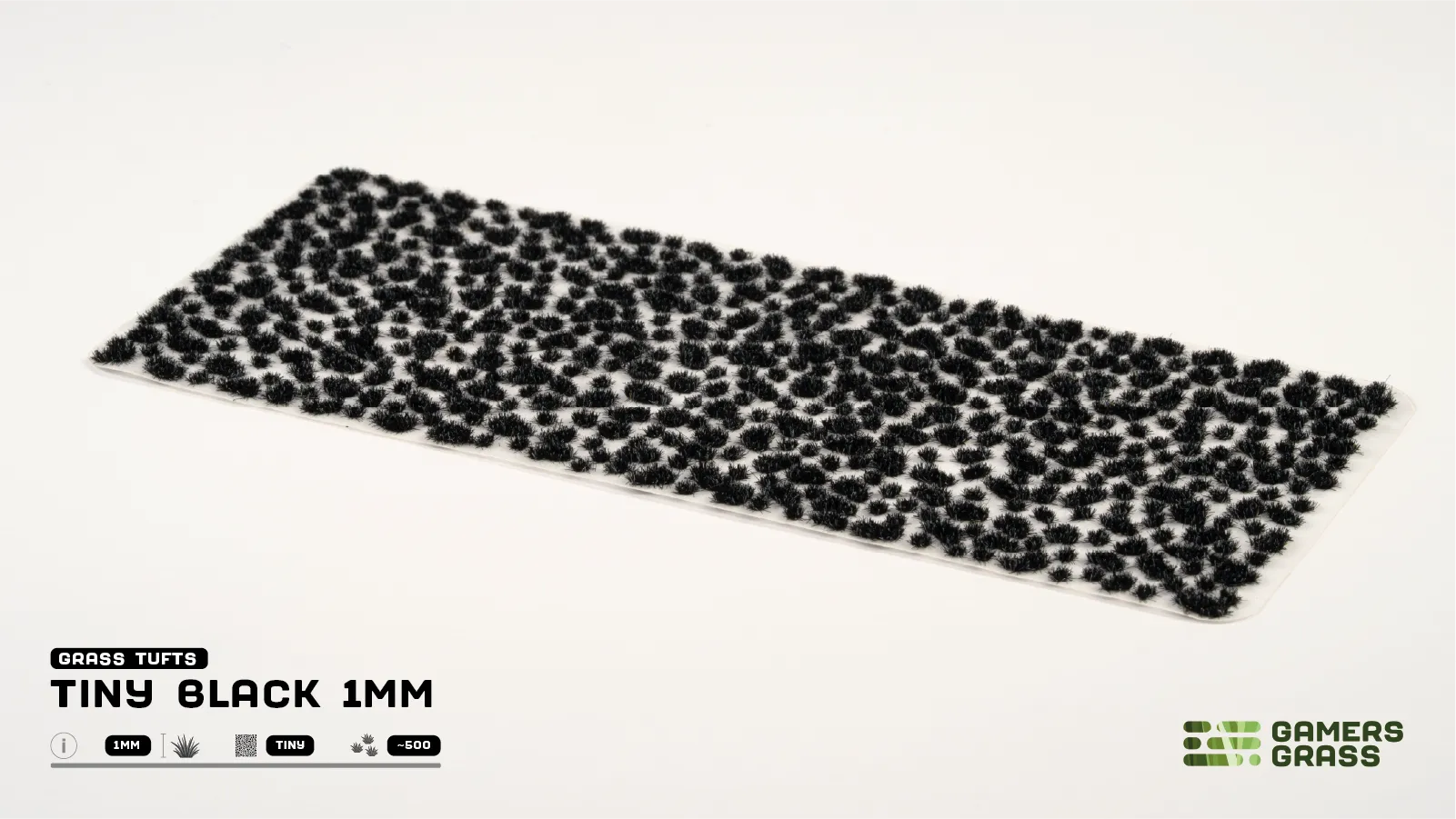 Gamers Grass - Tiny Black 1mm