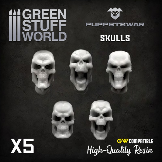 Green Stuff World Skulls - Loaded Dice