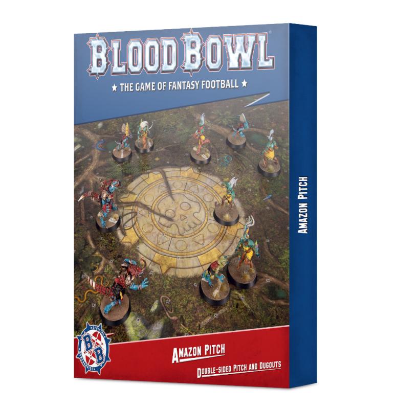 Blood Bowl: Amazons Team Pitch & Dugouts - Loaded Dice Barry Vale of Glamorgan CF64 3HD