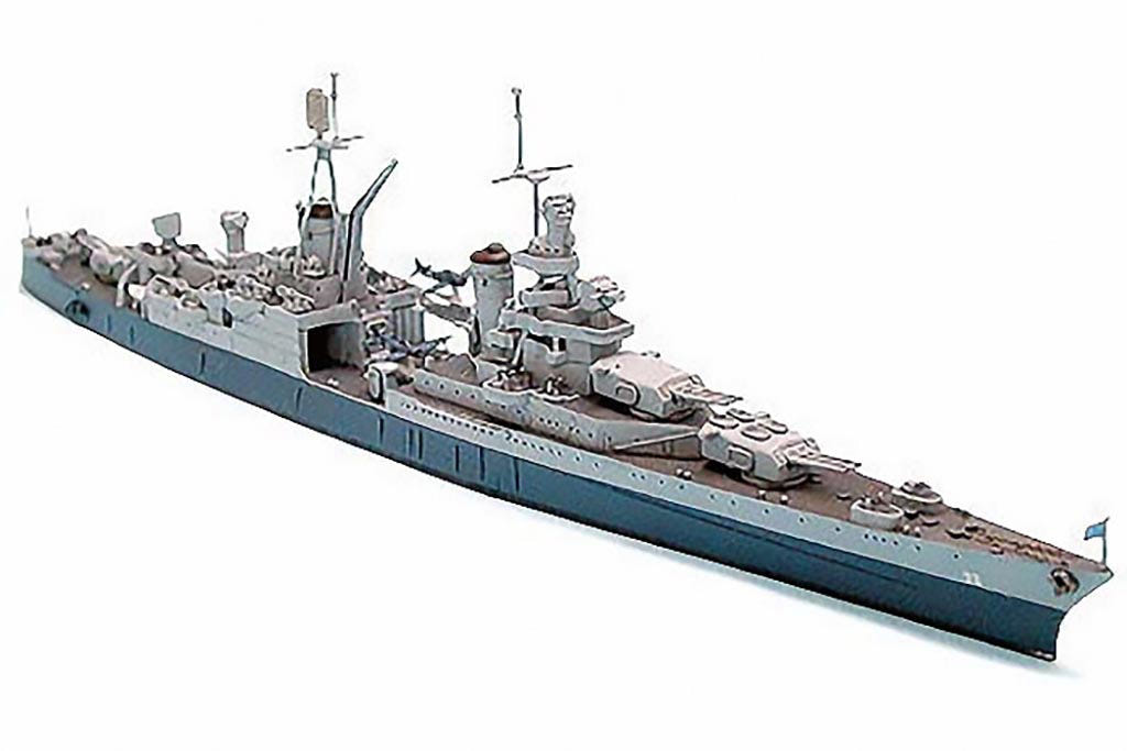 Tamiya 1:700 U.S. Navy CA-35 Indianapolis - 31804