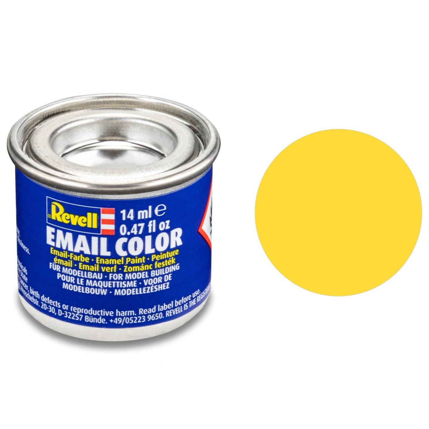 Revell Matt "Yellow" (RAL 1017) Enamel Paint - 14ml - 32115 - Loaded Dice Barry Vale of Glamorgan CF64 3HD