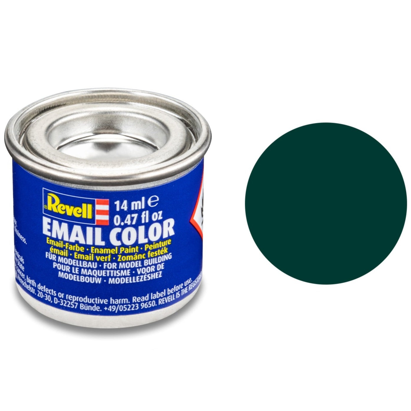 Revell Matt "Black-Green" Enamel Paint - 14ml - 32140 - Loaded Dice Barry Vale of Glamorgan CF64 3HD
