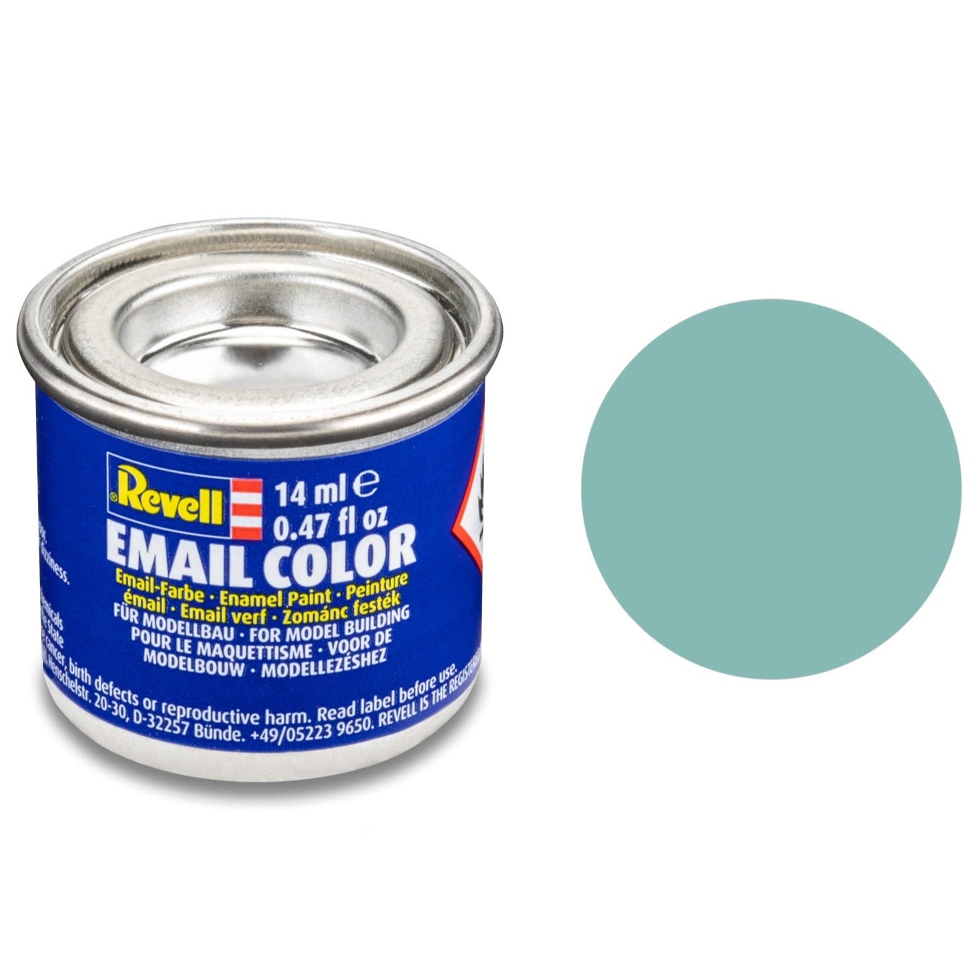 Revell Matt "Light Blue" Enamel Paint - 14ml - 32149 - Loaded Dice Barry Vale of Glamorgan CF64 3HD