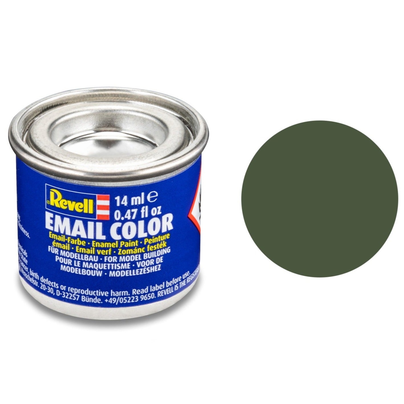 Revell Matt "Bronze Green" (RAL 6031) Enamel Paint - 14ml - 32165 - Loaded Dice Barry Vale of Glamorgan CF64 3HD