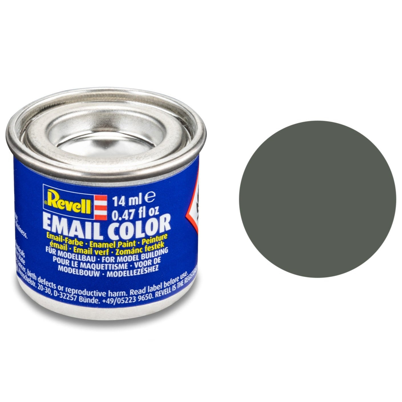 Revell Matt "Greenish Grey" (RAL 7009) Enamel Paint - 14ml - 32167 - Loaded Dice Barry Vale of Glamorgan CF64 3HD