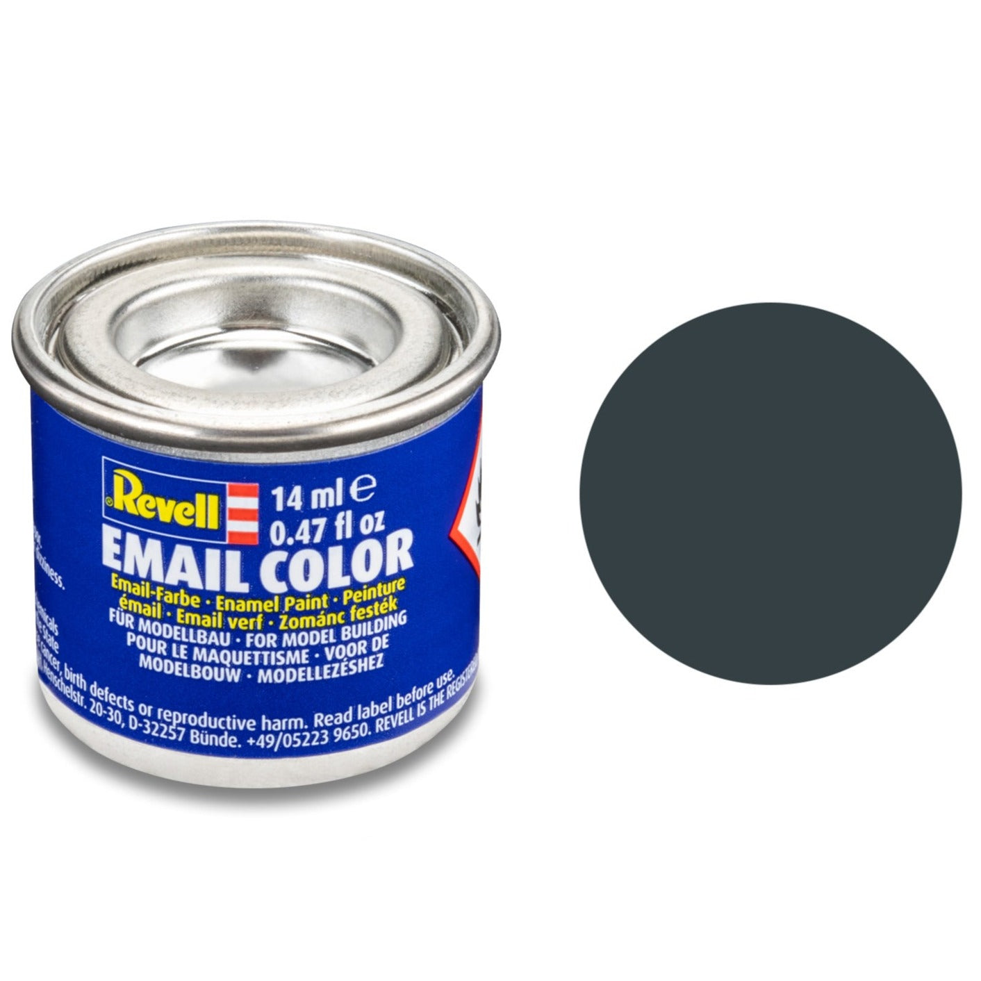 Revell Matt "Granite Grey" (RAL 7026) Enamel Paint - 14ml - 32169 - Loaded Dice Barry Vale of Glamorgan CF64 3HD