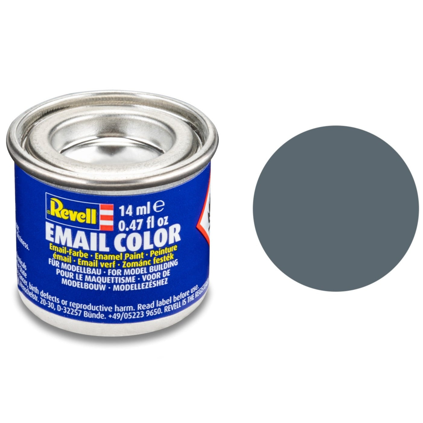 Revell Matt "Greyish Blue" (RAL 7031) Enamel Paint - 14ml - 32179 - Loaded Dice Barry Vale of Glamorgan CF64 3HD