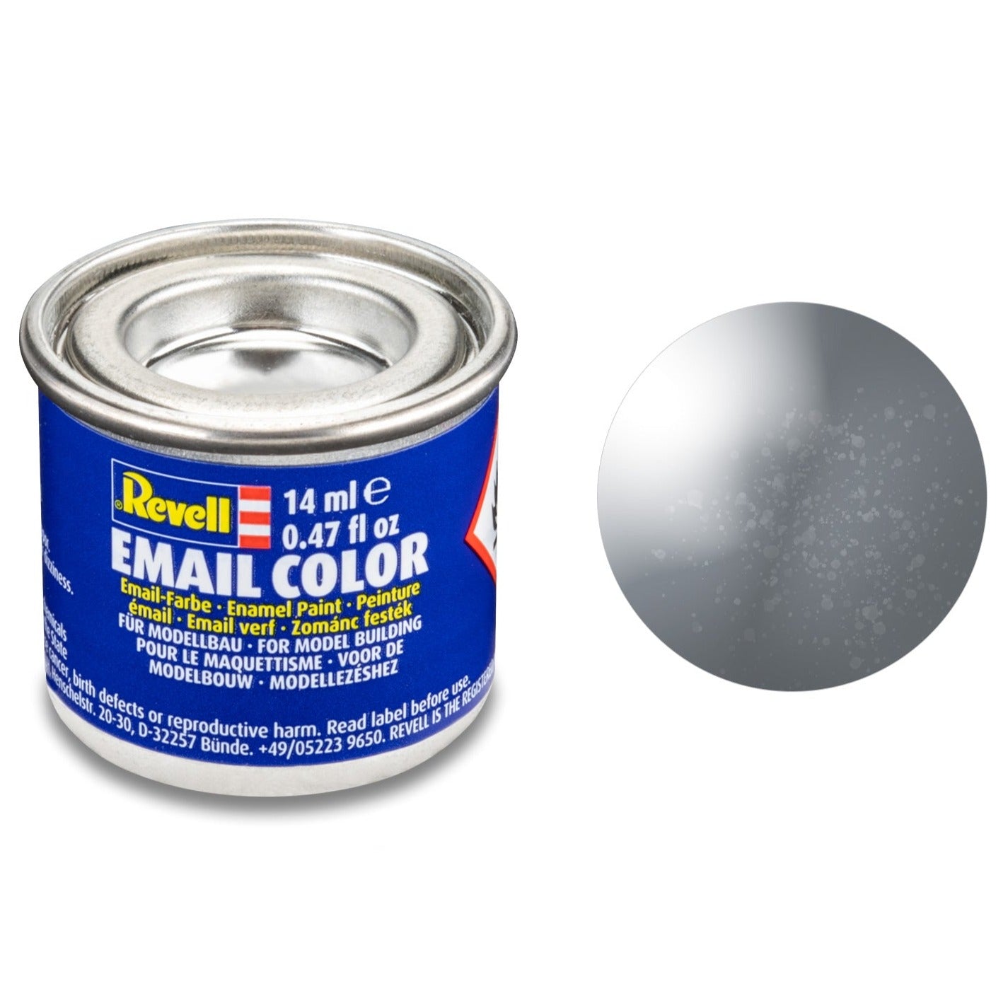Revell Metallic "Steel" Enamel Paint - 14ml - 32191 - Loaded Dice Barry Vale of Glamorgan CF64 3HD