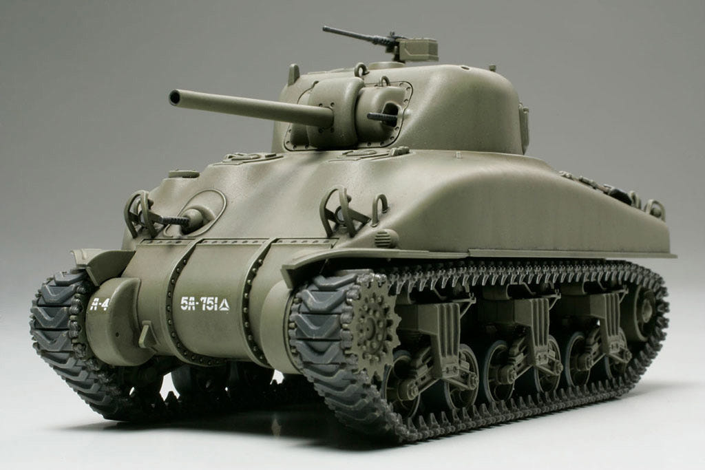 Tamiya 1:48 US M4 A1 Sherman Tank - 32523