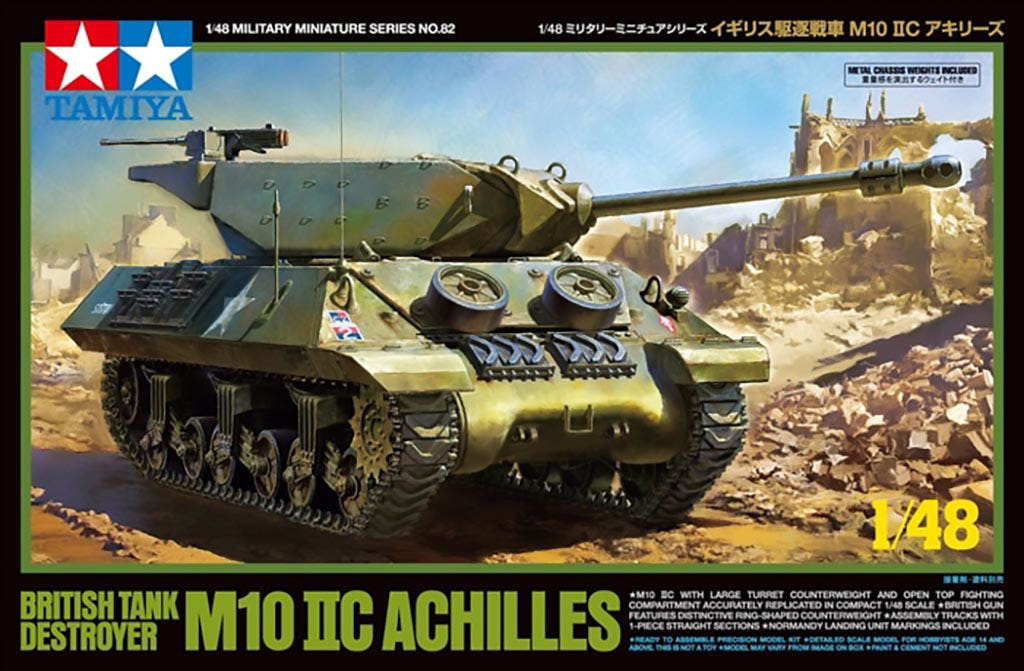 Tamiya 1:48 British Tank Destroyer M10 Iic - 32582