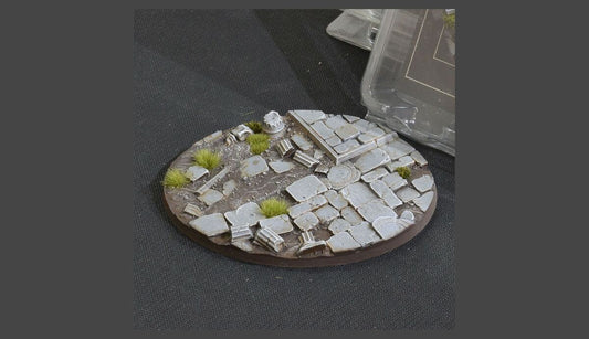 Gamers Grass Battle Ready Bases - Temple Oval 120mm (x1) - Loaded Dice