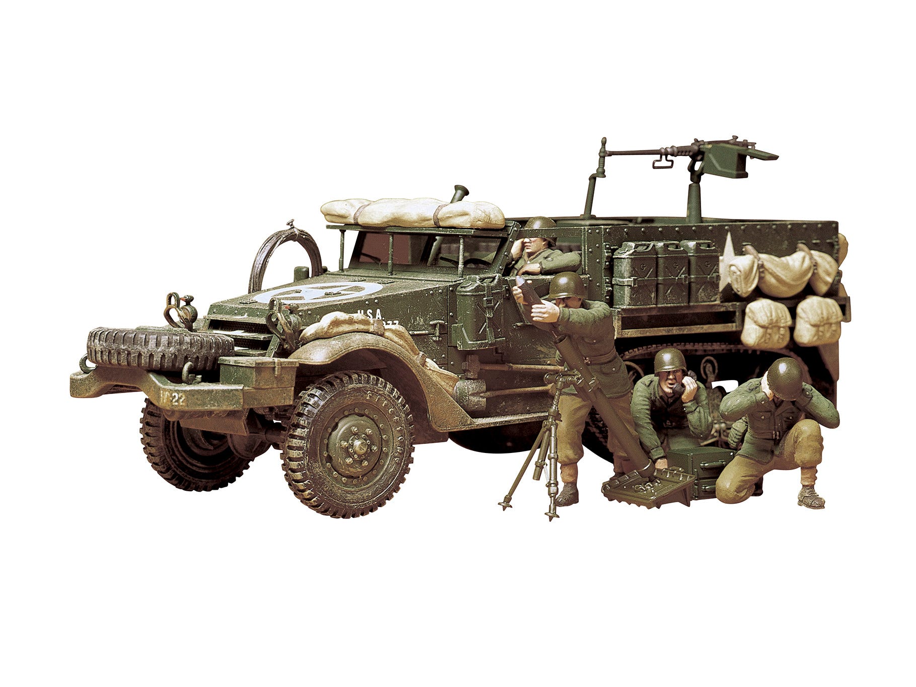 Tamiya 1:35 U.S. Mortar Carrier M21 - 35083