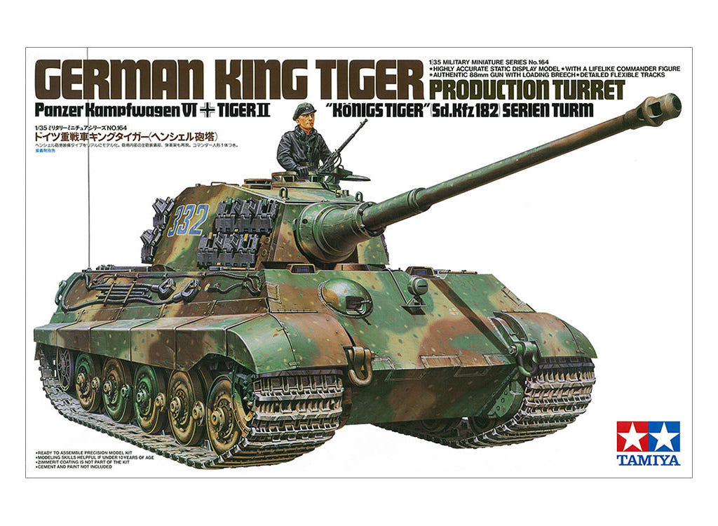 Tamiya 1:35 King Tiger Production Turret - 35164
